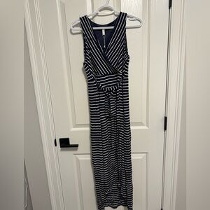 Pinkblush navy maternity dress.